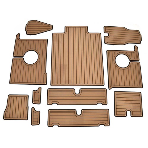 Striper boat cockpit mat kit - boat,